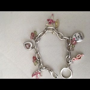Born to dance charm bracelet